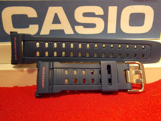 Casio Watchband G-9000 MX-2 blue Mud Resist Dual Illuminator G-Shock Strap
