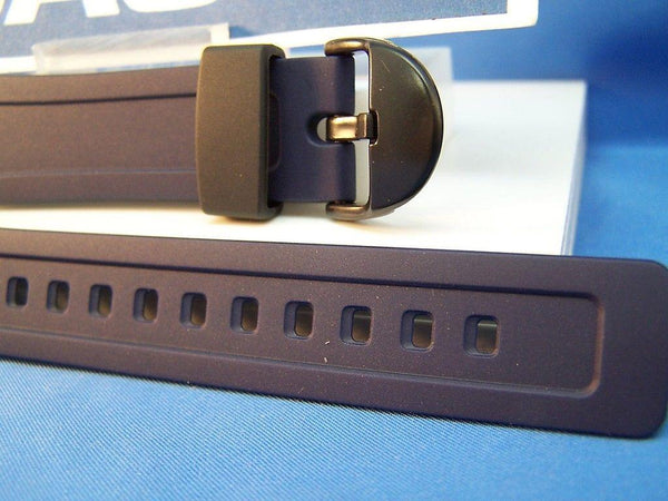 Casio watchband W-E10 -2 blue Resin  18mm