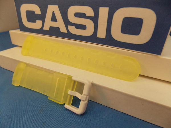 Casio watchband BG-151 -9 Clear Yellow Baby-G Watchband