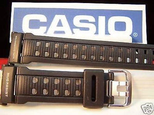 Casio watchband G-9000 -1 Mudman Dual Illuminator Mud Resist  blk Rubber