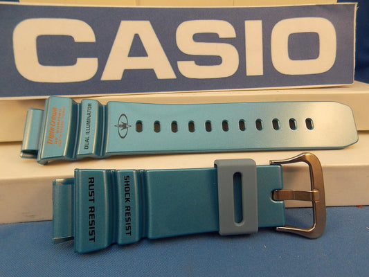 Casio Watchband G-9100 TC-2V blue Triple Crown Of Surfing North Shore Hawaii