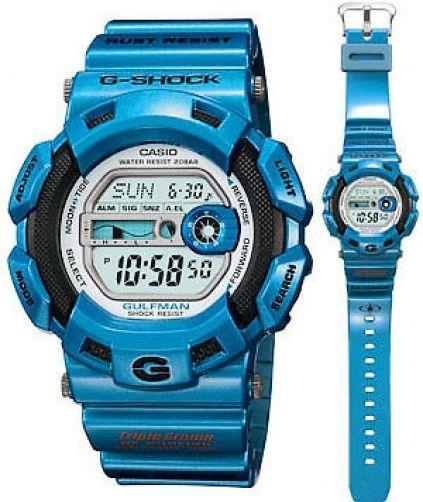 Casio watchband G-9100 TC-2V blue Triple Crown Of Surfing North Shore Hawaii
