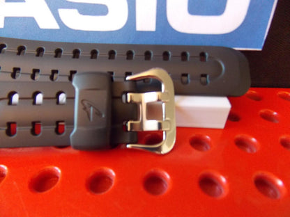 Casio Watchband GW-400 J-1 Vibration Alarm Black Resin Strap Watchband