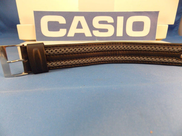 Casio watchband AW-591 CL-1AV.23mm Wide 3.5mm Thick One Pc Loop Thru Black/blue