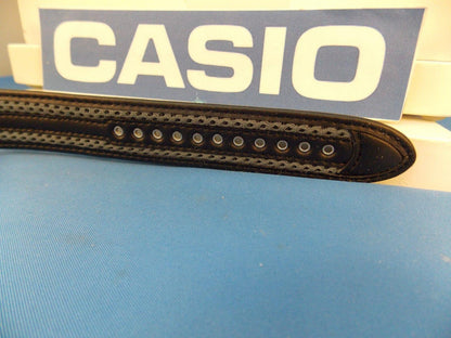 Casio watchband AW-591 CL-1AV.23mm Wide 3.5mm Thick One Pc Loop Thru Black/blue