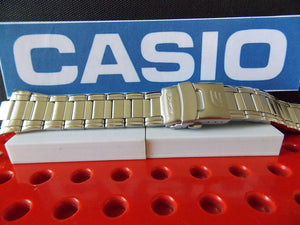 Casio Watchband EFA-122 D Edifice Bracelet Silver Tone Stainless Steel