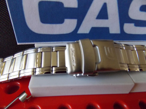 Casio Watchband EFA-122 D Edifice Bracelet Silver Tone Stainless Steel