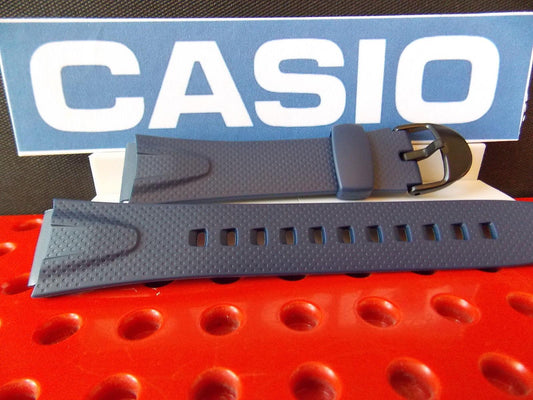 Casio Watchband W-751 -2 blue Resin Strap