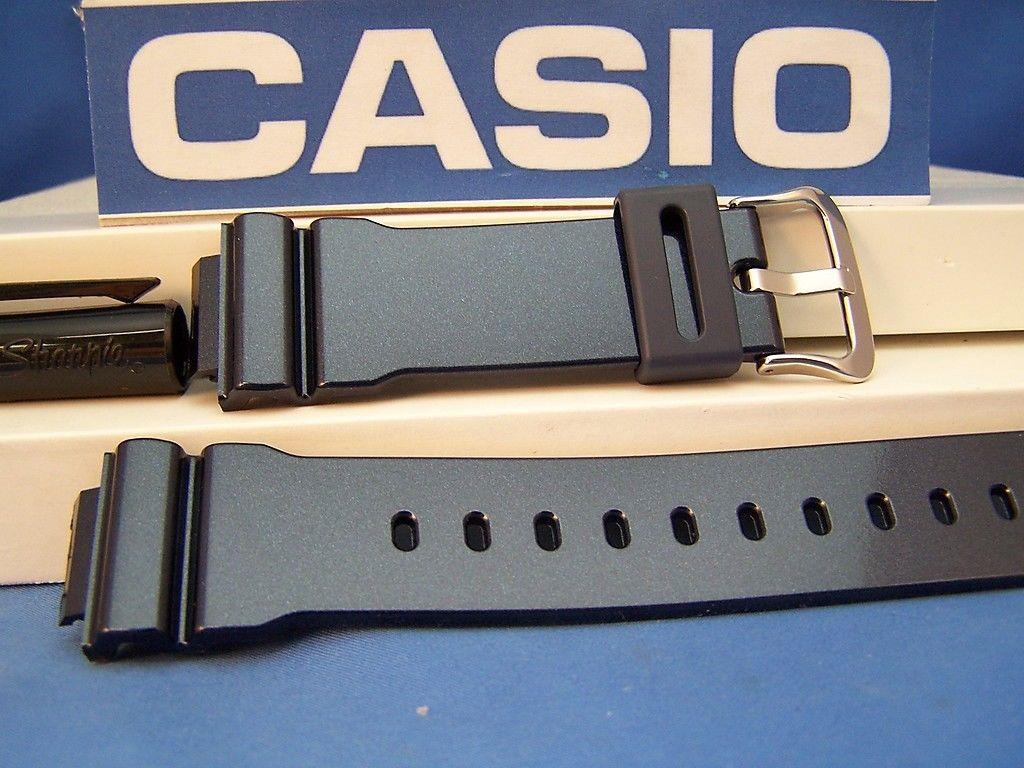 Casio Watchband DW-6900 SB-2V Shiny Metallic Navy blue G-Shock Strap