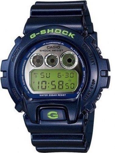 Casio Watchband DW-6900 SB-2V Shiny Metallic Navy blue G-Shock Strap