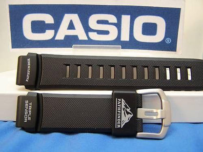 Casio watchband PAW-2000 PathFinder Orig black Rub