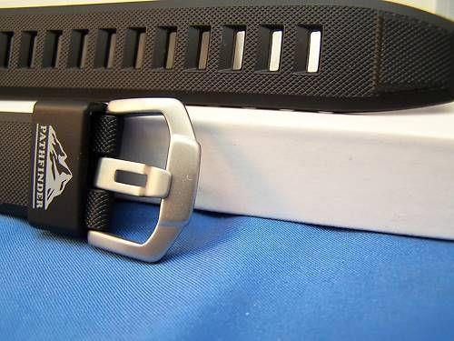 Casio watchband PAW-2000 PathFinder Orig black Rub