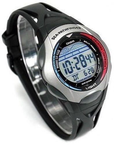 Casio watchband SPS-300 Casio Sea Pathfinder Black Resin