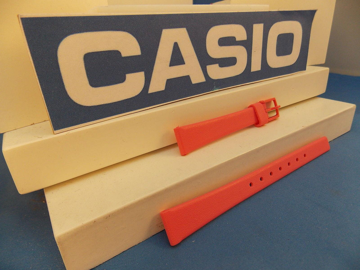 Casio Watchband LQ-139 Hot Pink Resin Fit Most 12mm Womens Sport Watches Strap