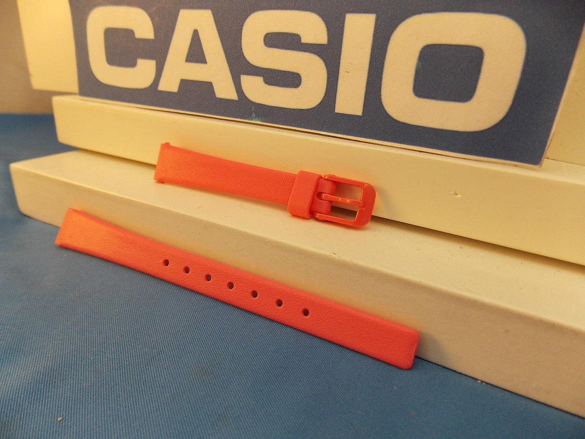 Casio Watchband LQ-139 Hot Pink Resin Fit Most 12mm Womens Sport Watches Strap