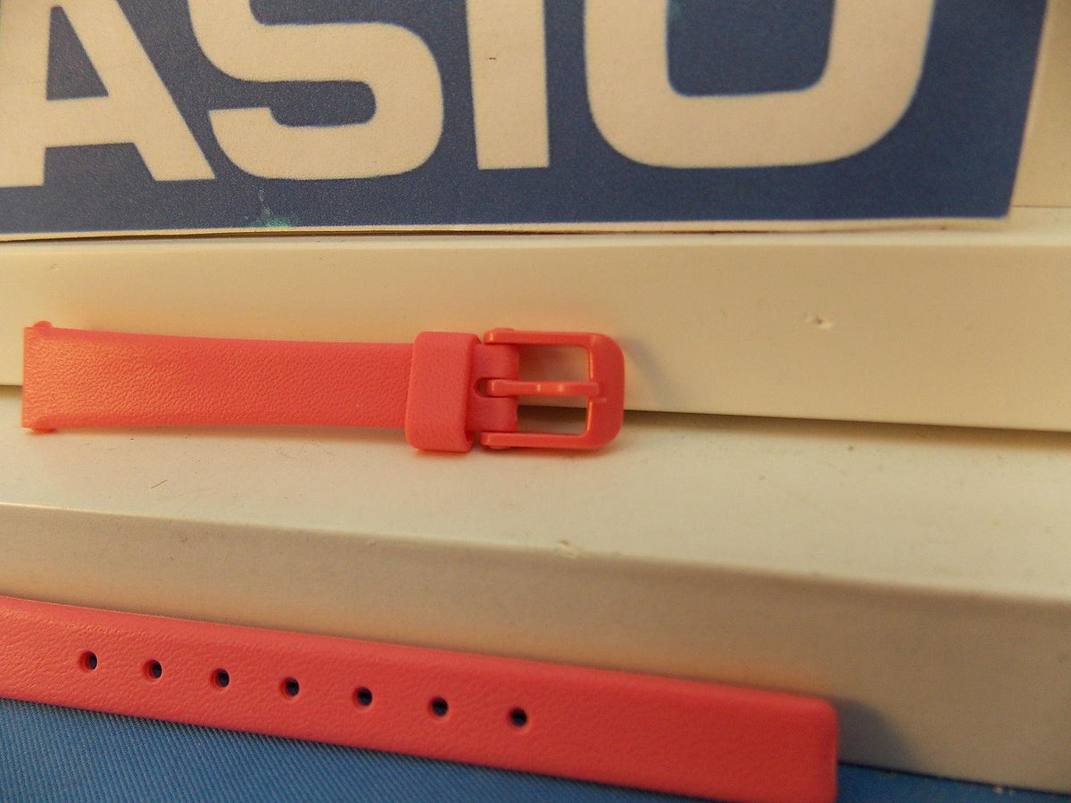 Casio Watchband LQ-139 Hot Pink Resin Fit Most 12mm Womens Sport Watches Strap