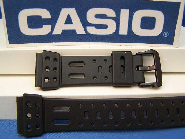 Casio watchband SDB-610 Dark Gray Rubber Lap-10 Memory Watchband -