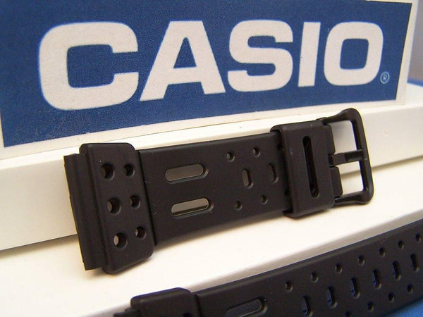 Casio watchband SDB-610 Dark Gray Rubber Lap-10 Memory Watchband -