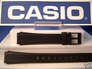 Casio watchband LA-11.Sport Band Black Fits Most lds 13mm Wide Watches.