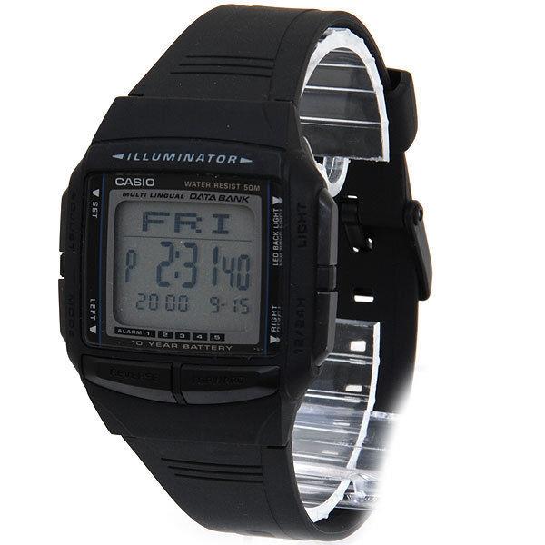 Casio watchband DB-36 Data Bank Black Resin