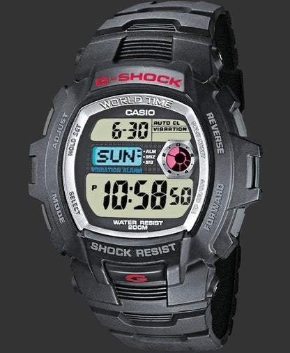 Casio Watchband G-7500 -2, G-7510 -2, Dark blue Rubber G-Shock Strap