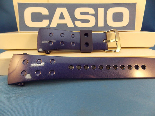 Casio watchband G-8000 -2 blue G-Shock Rubber