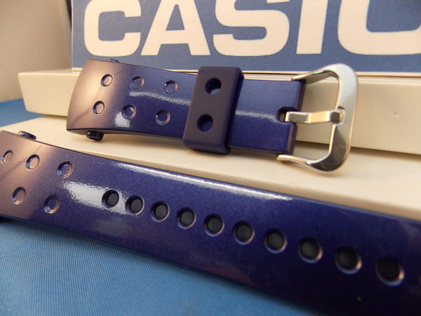 Casio watchband G-8000 -2 blue G-Shock Rubber