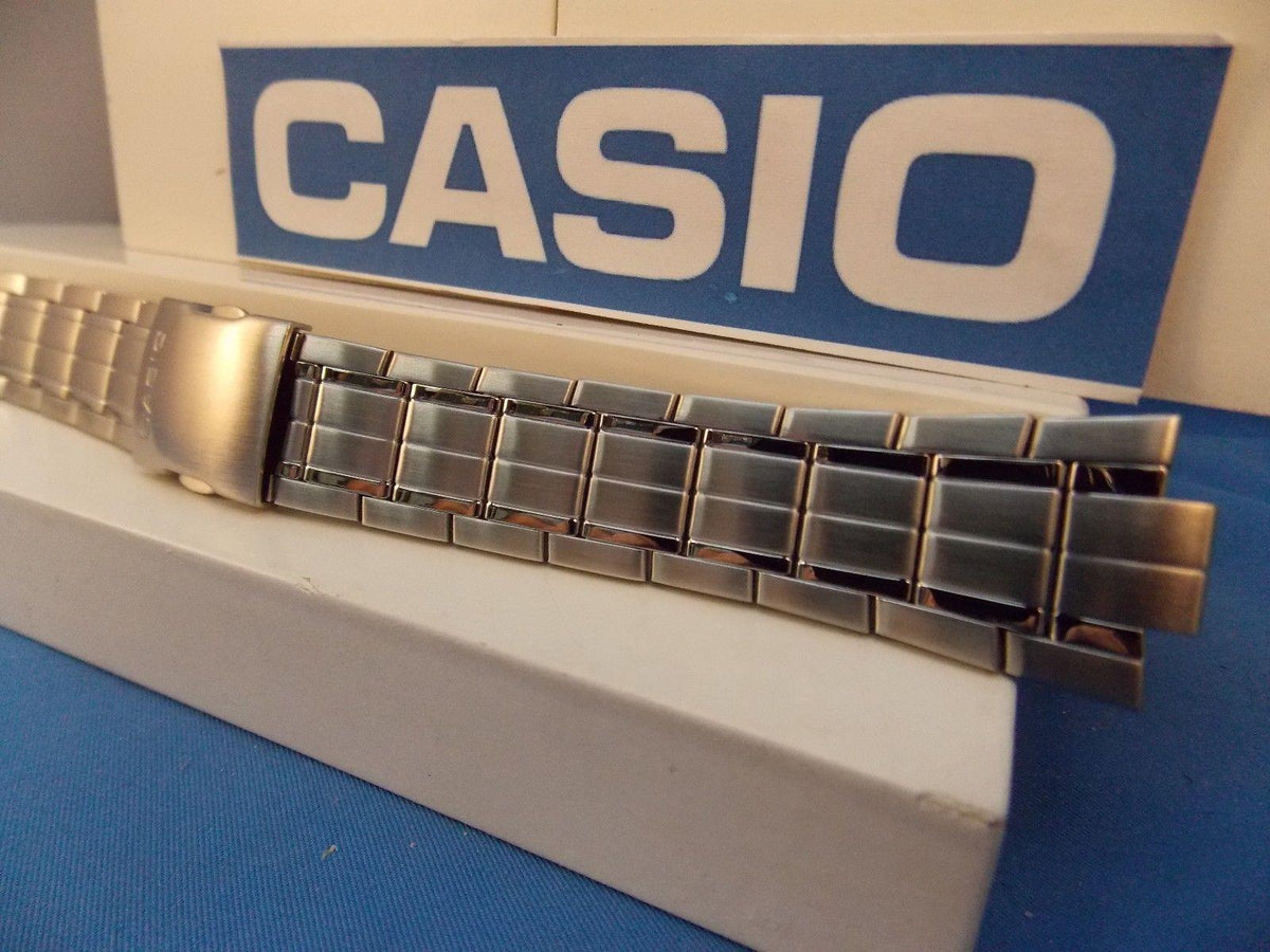 Casio Watchband EFA-119 D Stainless Steel Silver Color Original Casio Bracelet