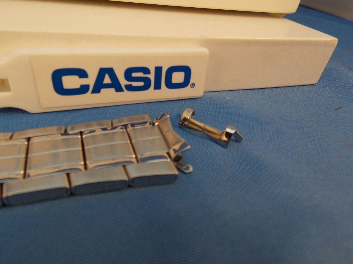 Casio Watchband EFA-119 D Stainless Steel Silver Color Original Casio Bracelet