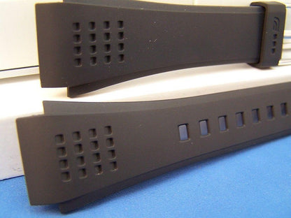 Casio Watchband EFA-123 and EFA-124 Black Resin Strap