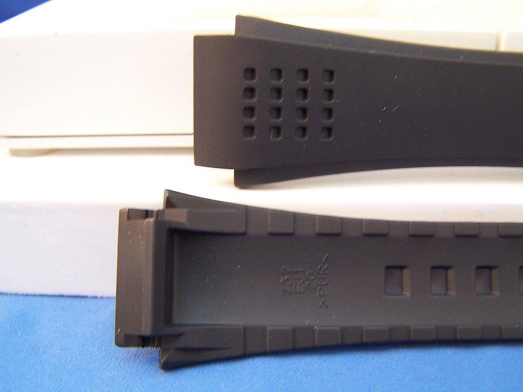 Casio Watchband EFA-123 and EFA-124 Black Resin Strap