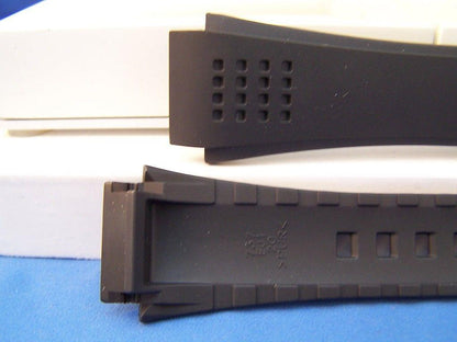 Casio Watchband EFA-123 and EFA-124 Black Resin Strap