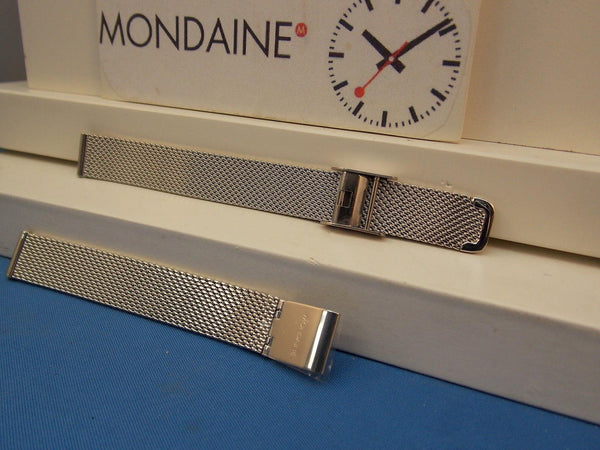 Mondaine Swiss Railways watchband FM8912  Bracelet 12mm Wide Steel  Mesh Ladies