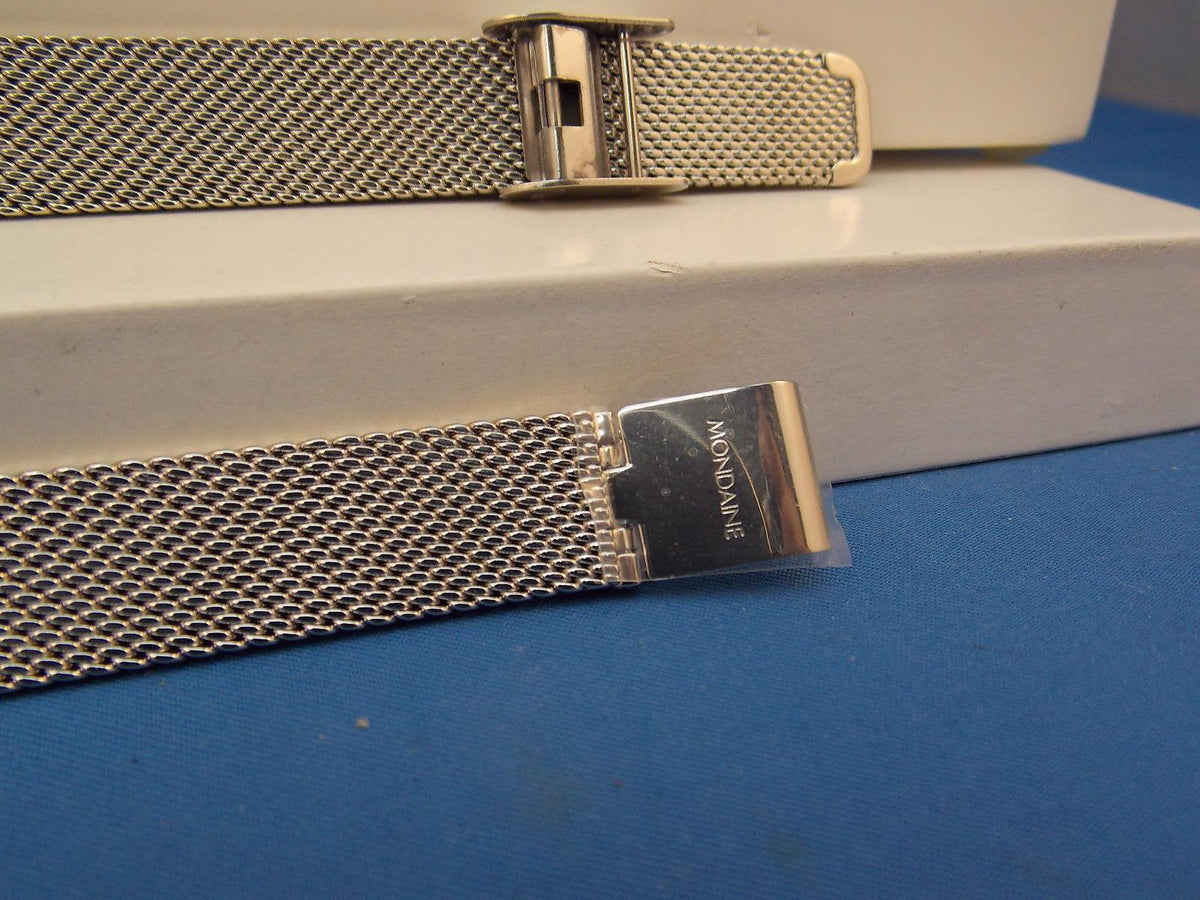 Mondaine Swiss Railways watchband FM8912  Bracelet 12mm Wide Steel  Mesh Ladies