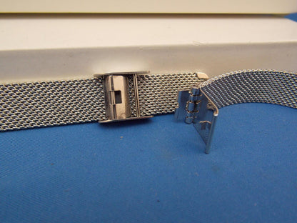Mondaine Swiss Railways watchband FM8912  Bracelet 12mm Wide Steel  Mesh Ladies