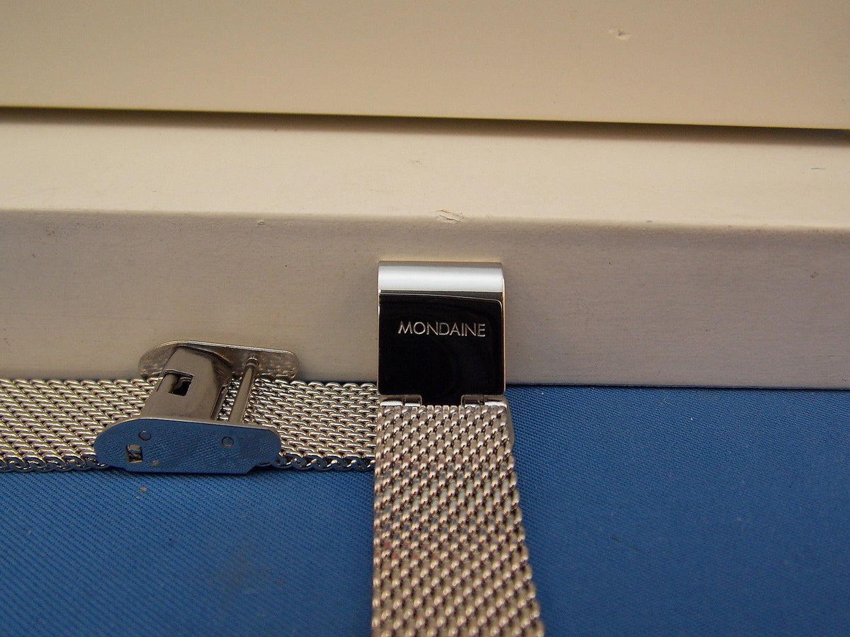 Mondaine Swiss Railways watchband FM8912  Bracelet 12mm Wide Steel  Mesh Ladies