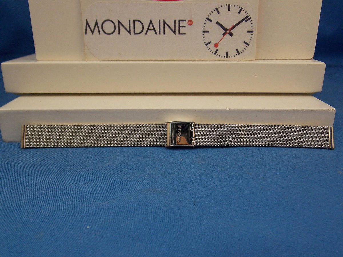 Mondaine Swiss Railways watchband FM8912  Bracelet 12mm Wide Steel  Mesh Ladies