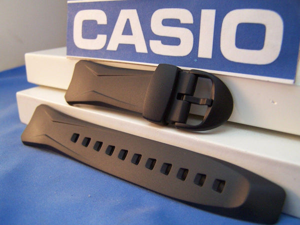 Casio watchband WVA-104 H Waveceptor Original Black Resin