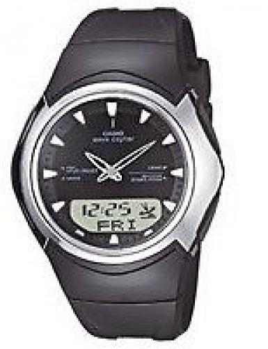 Casio watchband WVA-104 H Waveceptor Original Black Resin