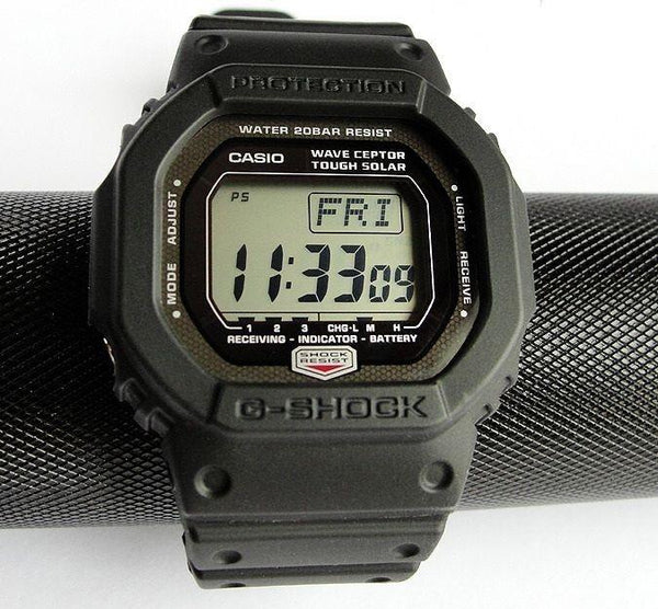 Casio watchband GW-5600 J-1 G-Shock  Black Resin G-Shock