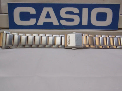 Casio Watchband WS-200, WS-210 Bracelet 18mm X 24mm Steel Silver Tone