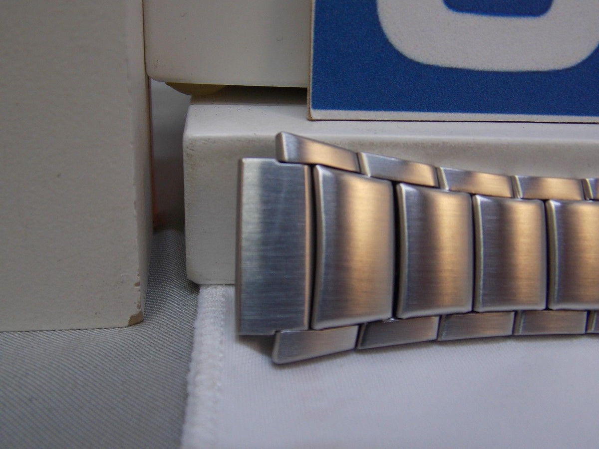 Casio Watchband WS-200, WS-210 Bracelet 18mm X 24mm Steel Silver Tone