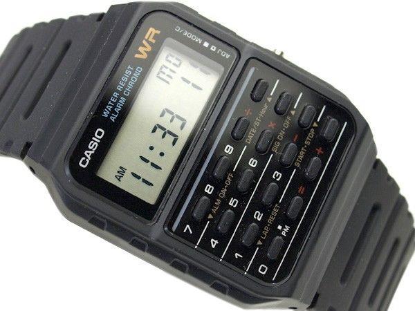Casio Watchband CA-53 For Calculator Watch And: CA-61, FT-100, W-850, W-20