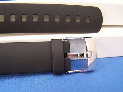 Suunto watchband M1 and M2. Man's Black Resin . Watchband w/Pins
