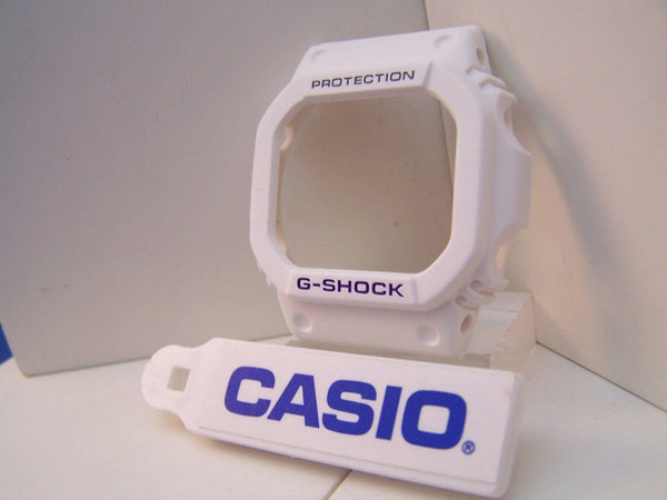 Casio Watch Parts Bezel / Shell G-5600 A-7,GW-M5600 A-7 white G-Shock Purple Let
