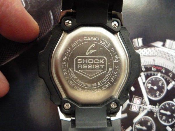 Casio Watch Parts G-7100 Lug / Cover End Piece. (Plastic part band attaches to)