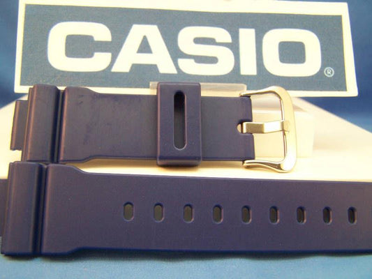 Casio Watchband for Model DW-9052 -2 Blue Resin Strap. Band
