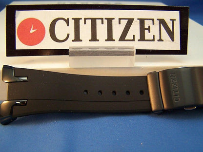 Citizen Watchband Skyhawk Black Eagle Resin Strap For Model # JR3155