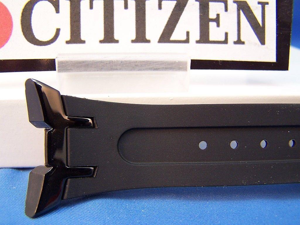 Citizen Watchband Skyhawk Black Eagle Resin Strap For Model # JR3155