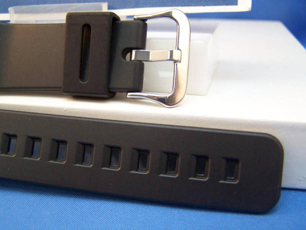Casio watchband DW-6900 G. Gold Tone Buckle. Black Resin 16mm .